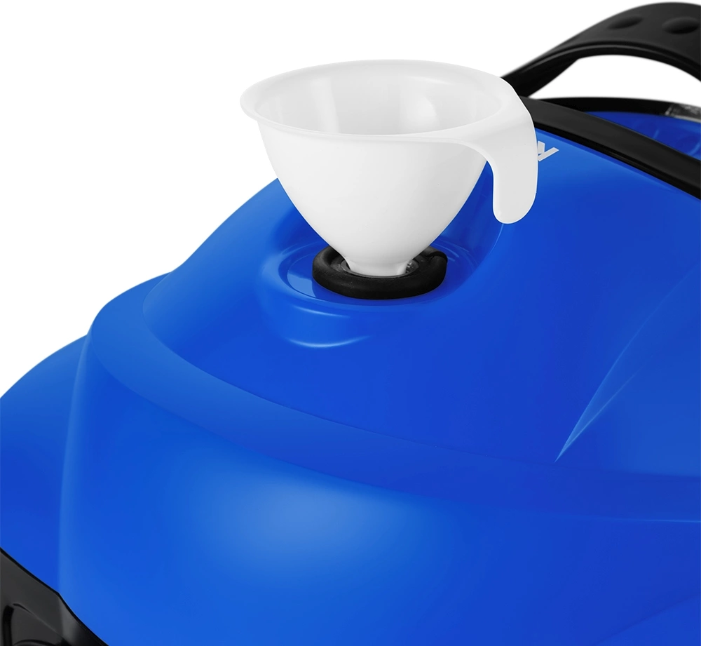 Пароочиститель напольный Kitfort КТ-9220 1300Вт синий/черный, фото 8