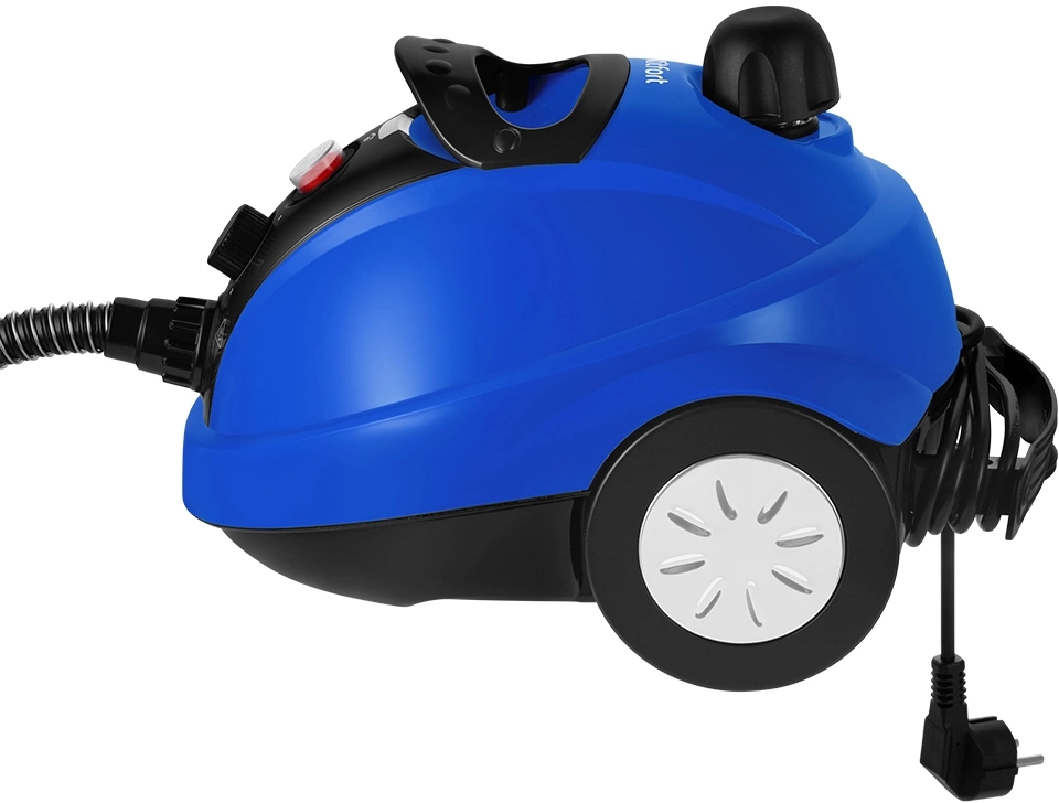 Пароочиститель напольный Kitfort КТ-9220 1300Вт синий/черный, фото 9