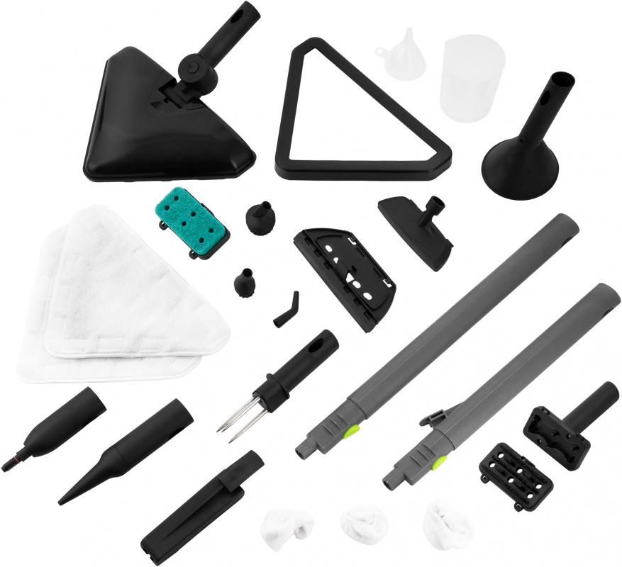 Пароочиститель напольный Kitfort KT-935 2000Вт черный, фото 5