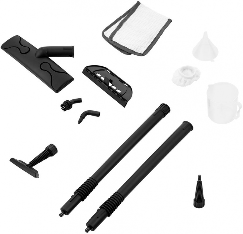 Пароочиститель напольный Kitfort KT-951 1250Вт черный/желтый, фото 5