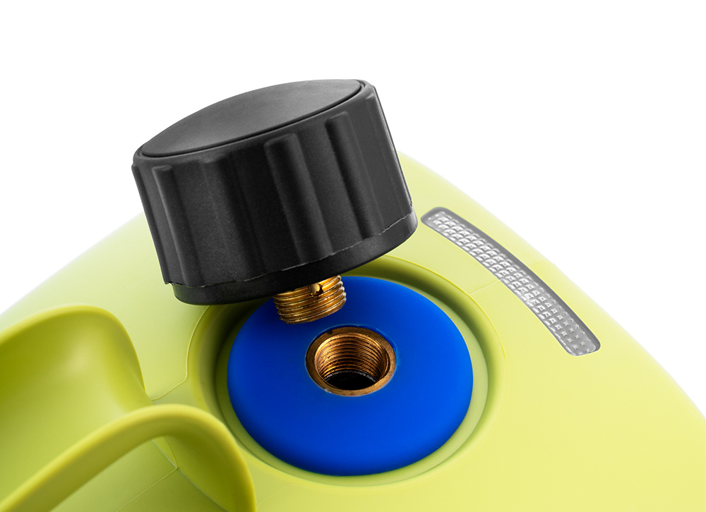 Пароочиститель напольный Kitfort KT-951 1250Вт черный/желтый, фото 6