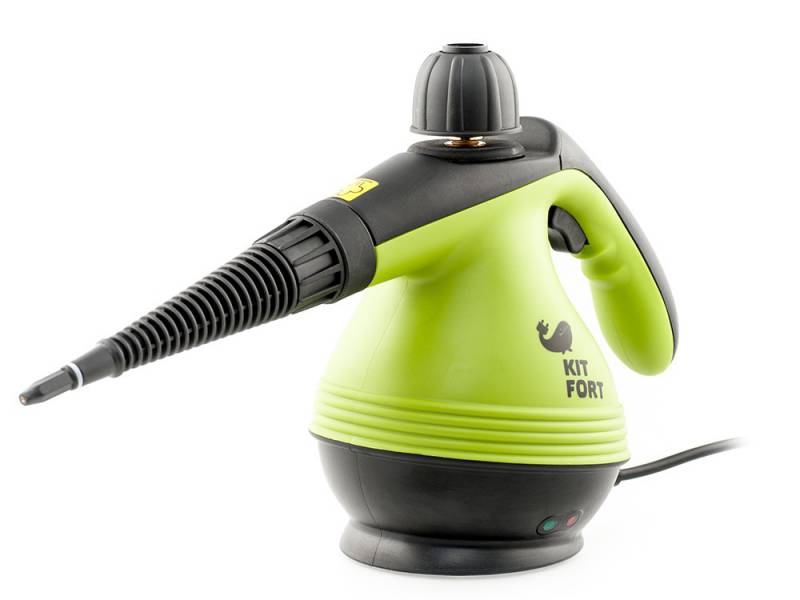 Пароочиститель ручной Kitfort КТ-906 1200Вт зеленый, фото 3