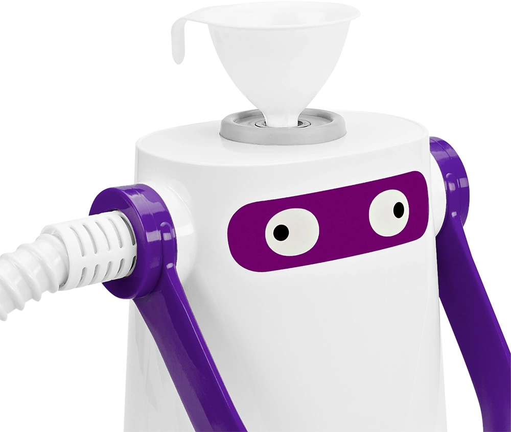 Пароочиститель ручной Kitfort КТ-9109-1 1000Вт белый/фиолетовый, фото 6