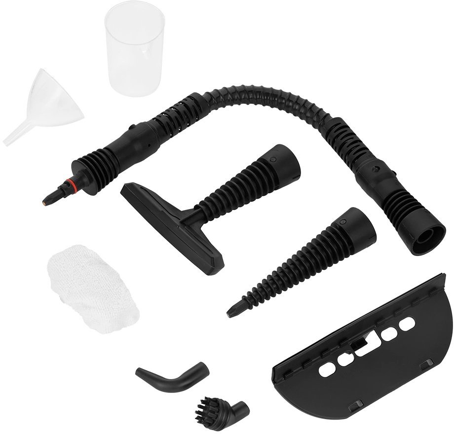 Пароочиститель ручной Kitfort КТ-9138-2 1050Вт черный/зеленый, фото 5