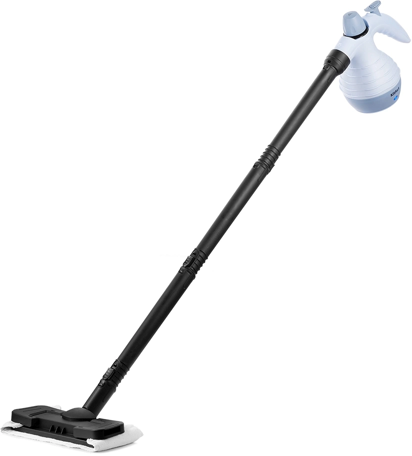 Пароочиститель ручной Kitfort КТ-9176 1050Вт голубой, фото 7