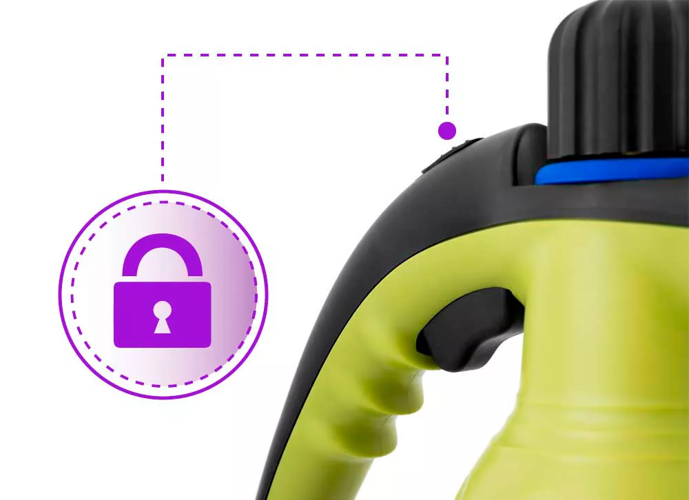 Пароочиститель ручной Kitfort КТ-950 1000Вт черный/желтый, фото 22