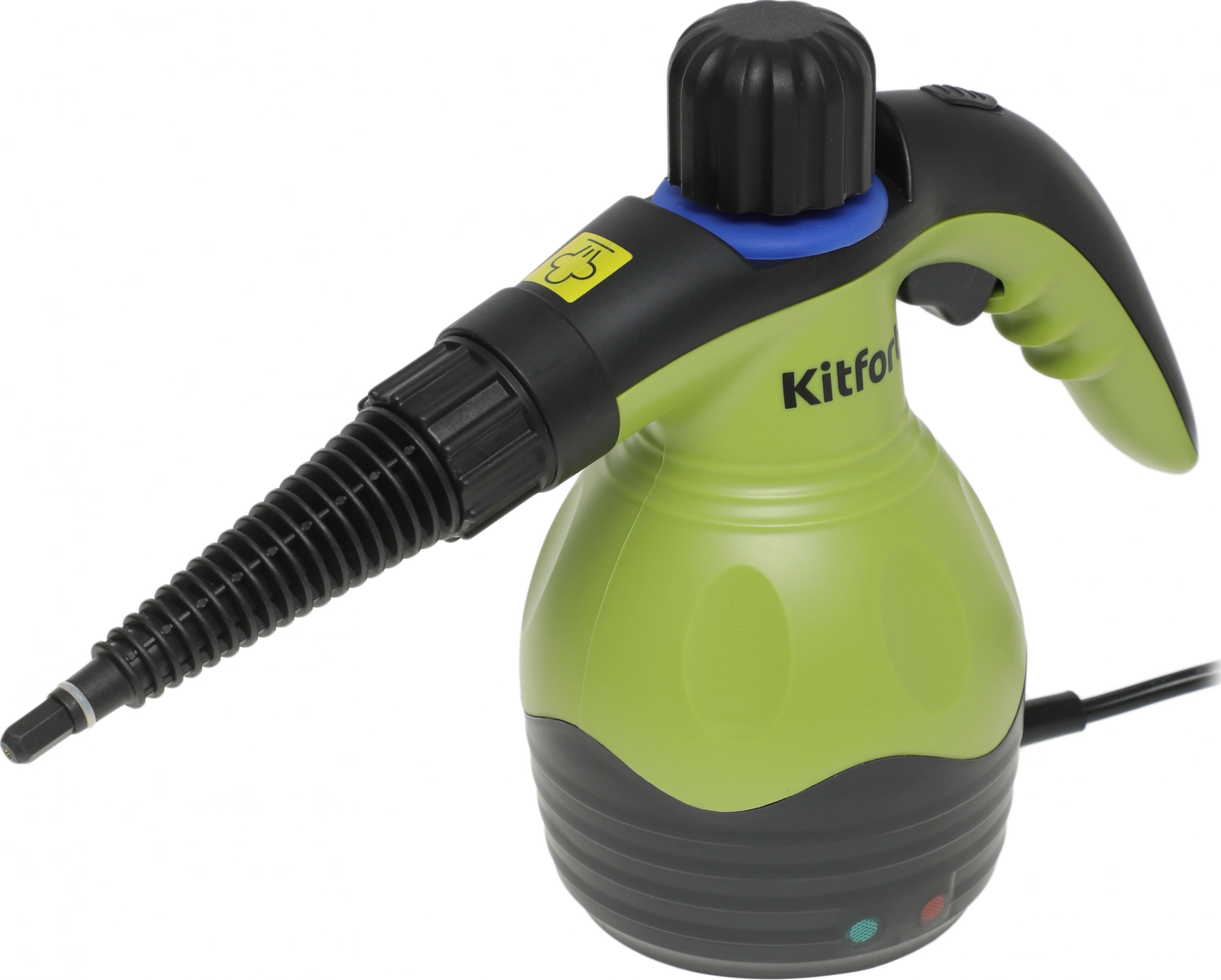 Пароочиститель ручной Kitfort КТ-950 1000Вт черный/желтый, фото 7