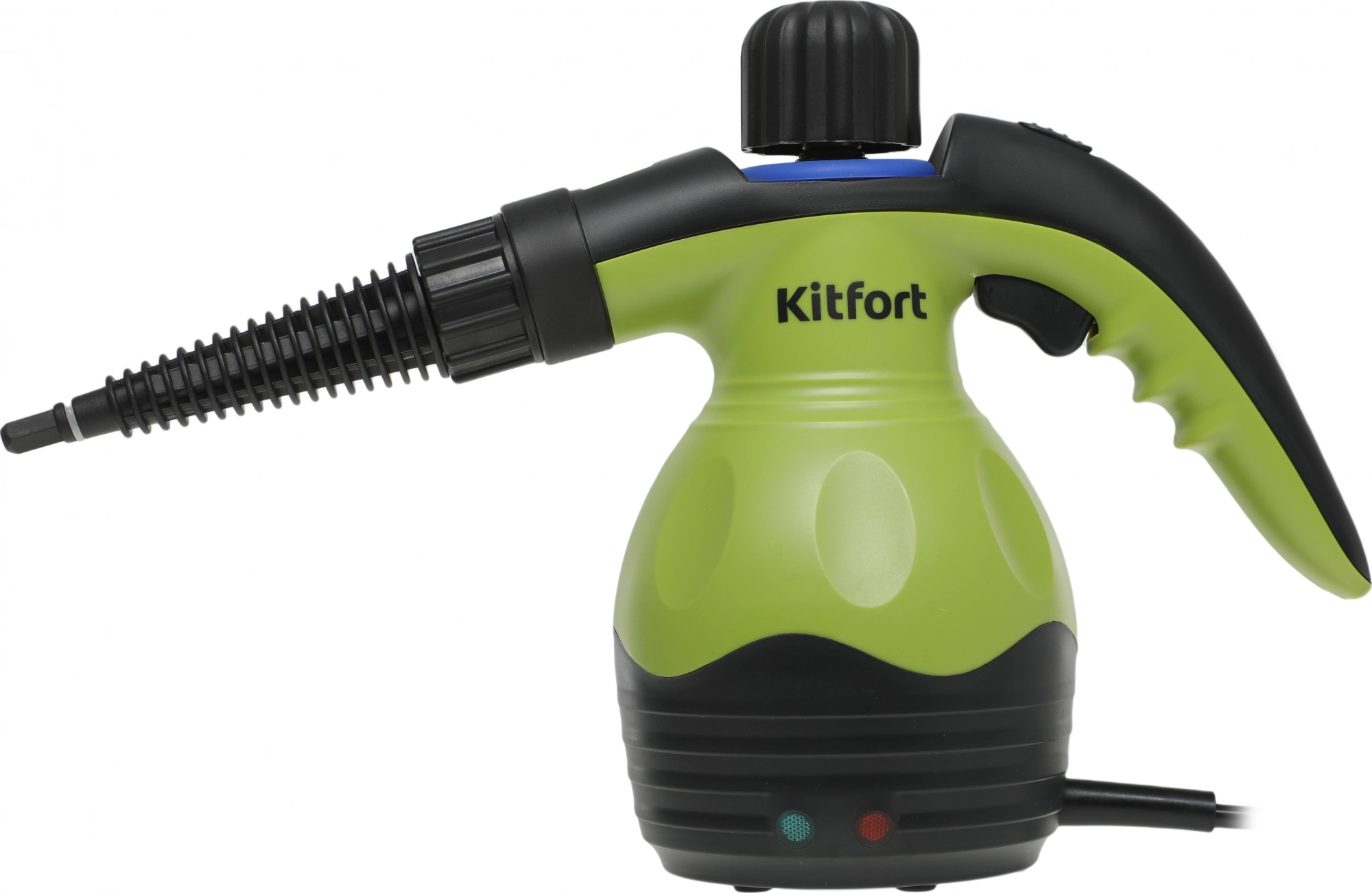 Пароочиститель ручной Kitfort КТ-950 1000Вт черный/желтый, фото 8