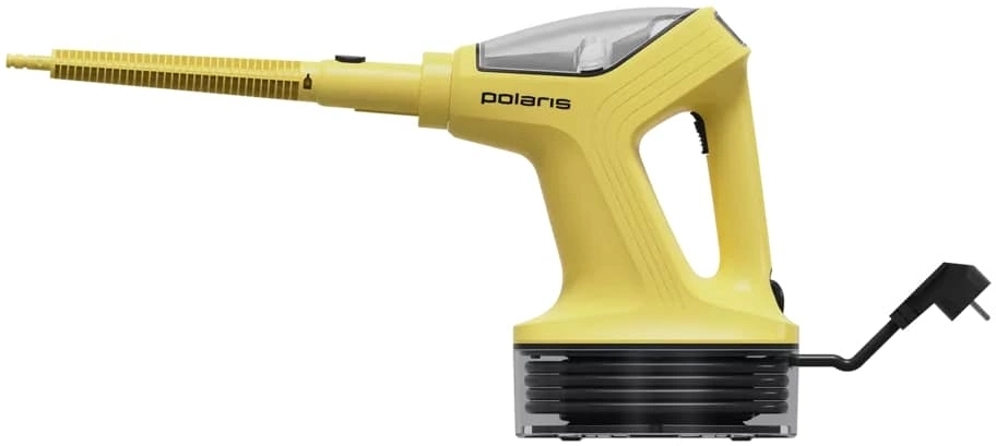 Пароочиститель ручной Polaris PSC 1702C 1700Вт черный/желтый
