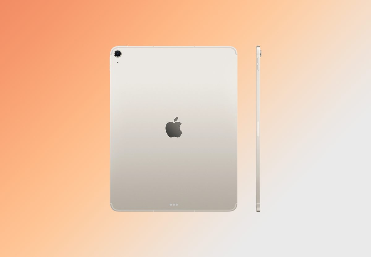 Планшет Apple iPad Air 13 M2 1TB Wi-Fi + Cellular Starlight, фото 3