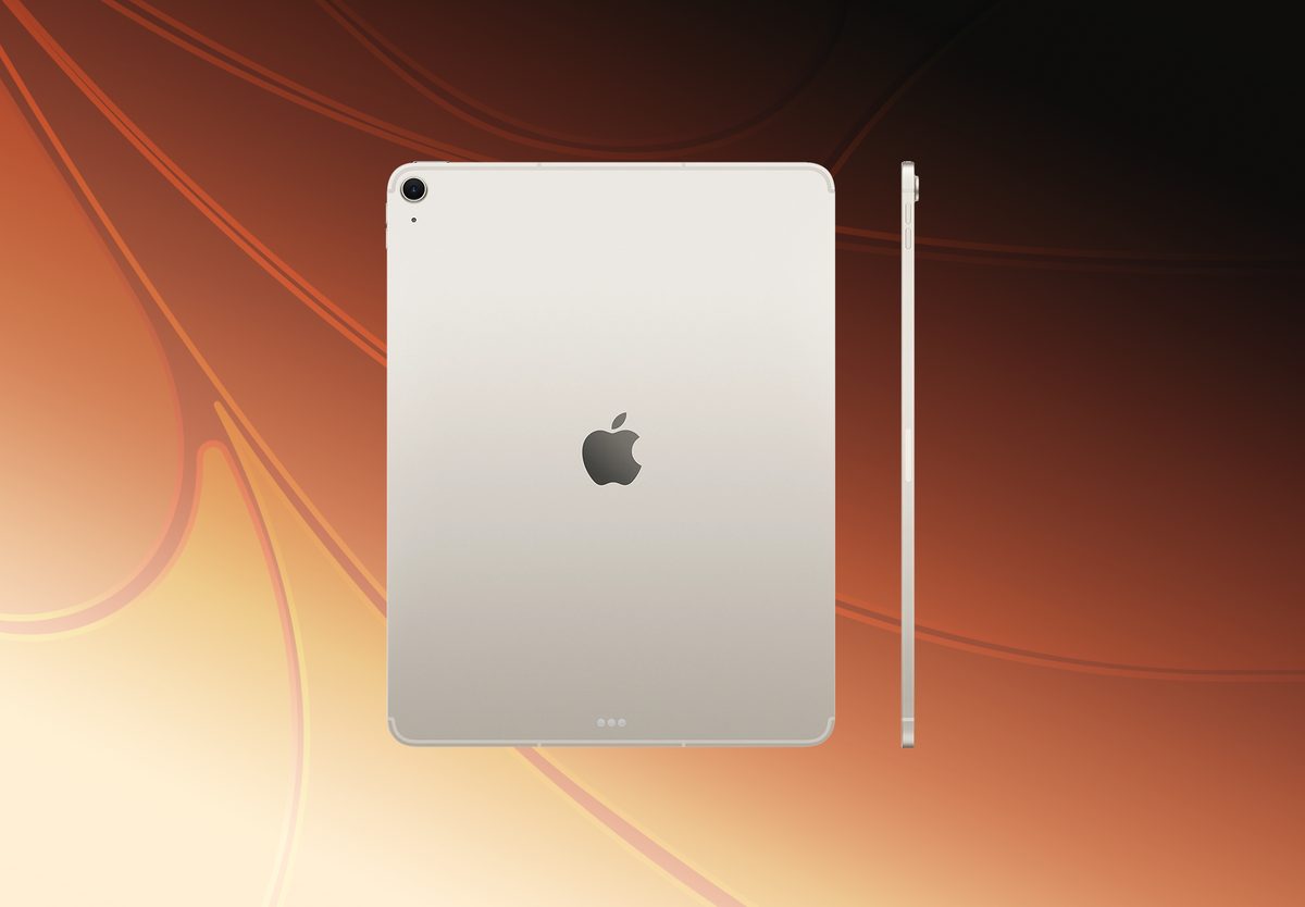 Планшет Apple iPad Air 13 M4 256GB Wi-Fi + Cellular Starlight, фото 4