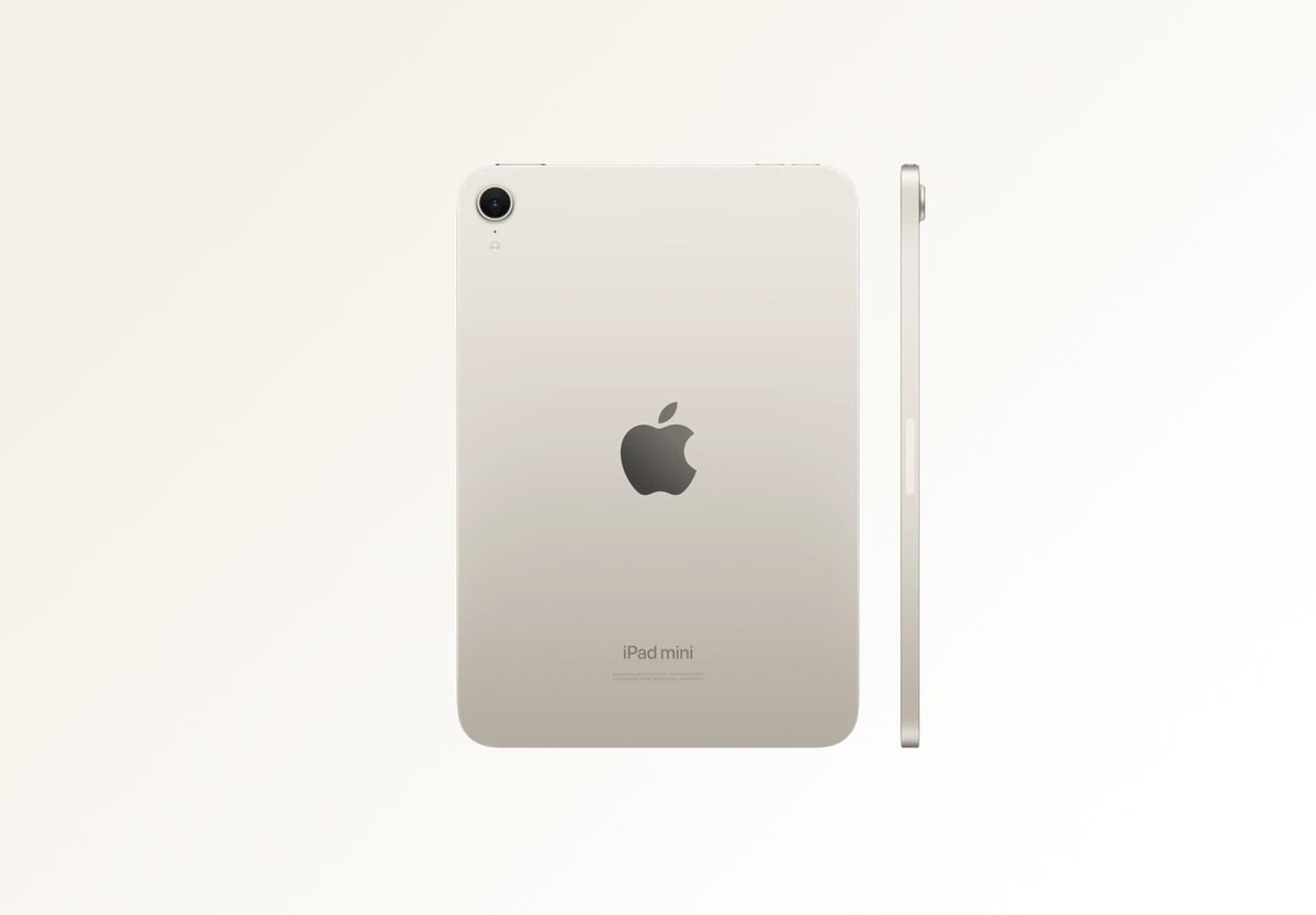 Планшет Apple iPad mini (2024) 128GB Wi-Fi Starlight, фото 3