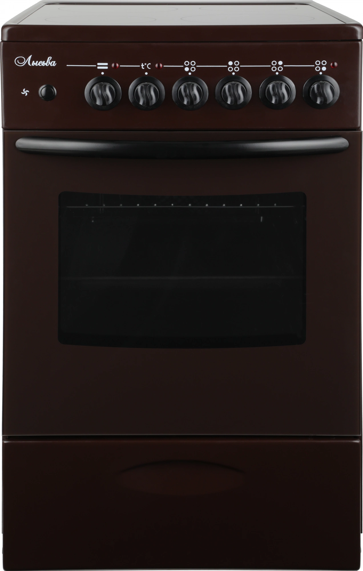 Плита Электрическая Лысьва EF4004MK00 коричневый