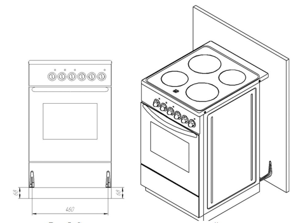Плита Электрическая Лысьва ЭП 411 черный эмаль, фото 7