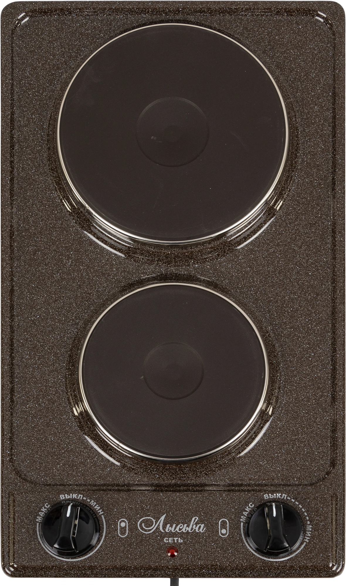 Плита Электрическая Лысьва ЭПБ 22 коричневый/рябчик, фото 2
