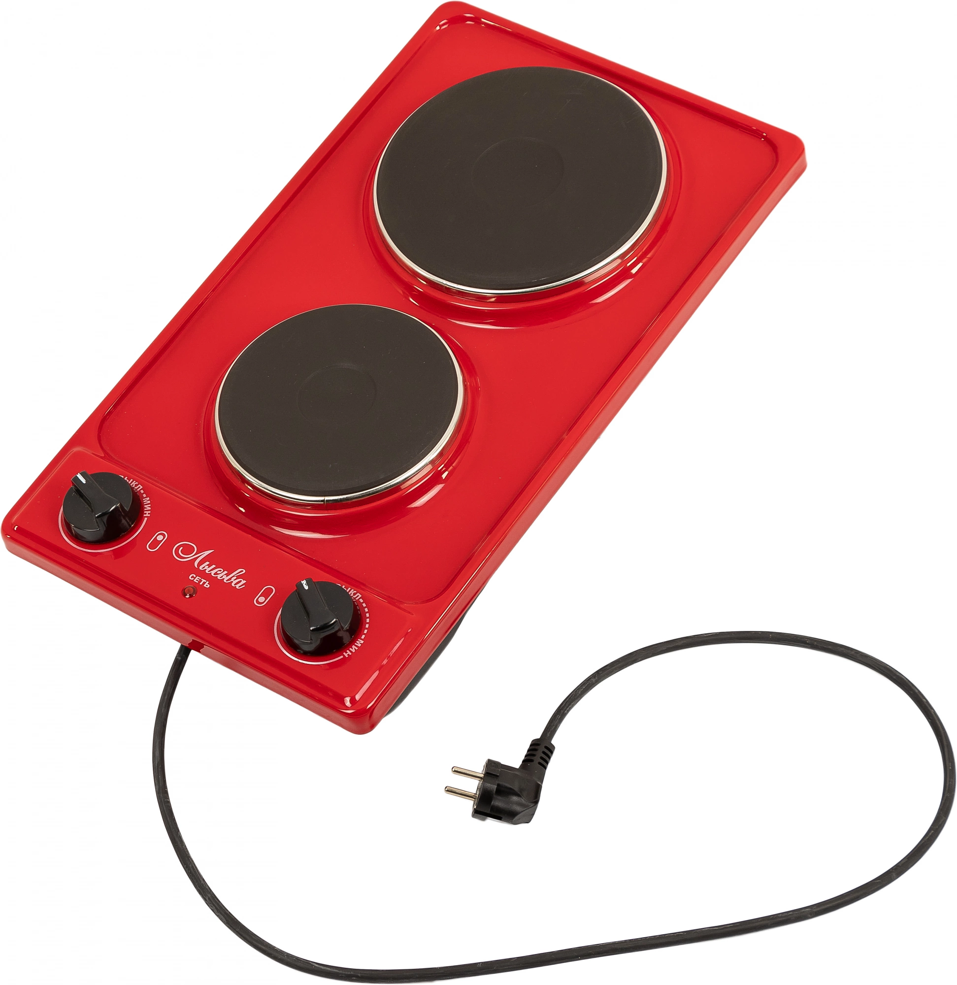 Плита Электрическая Лысьва ЭПБ 22 вишневый, фото 3