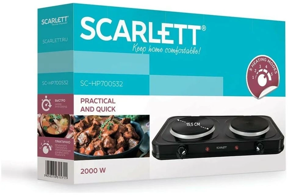Плита Электрическая Scarlett SC-HP700S32, фото 8