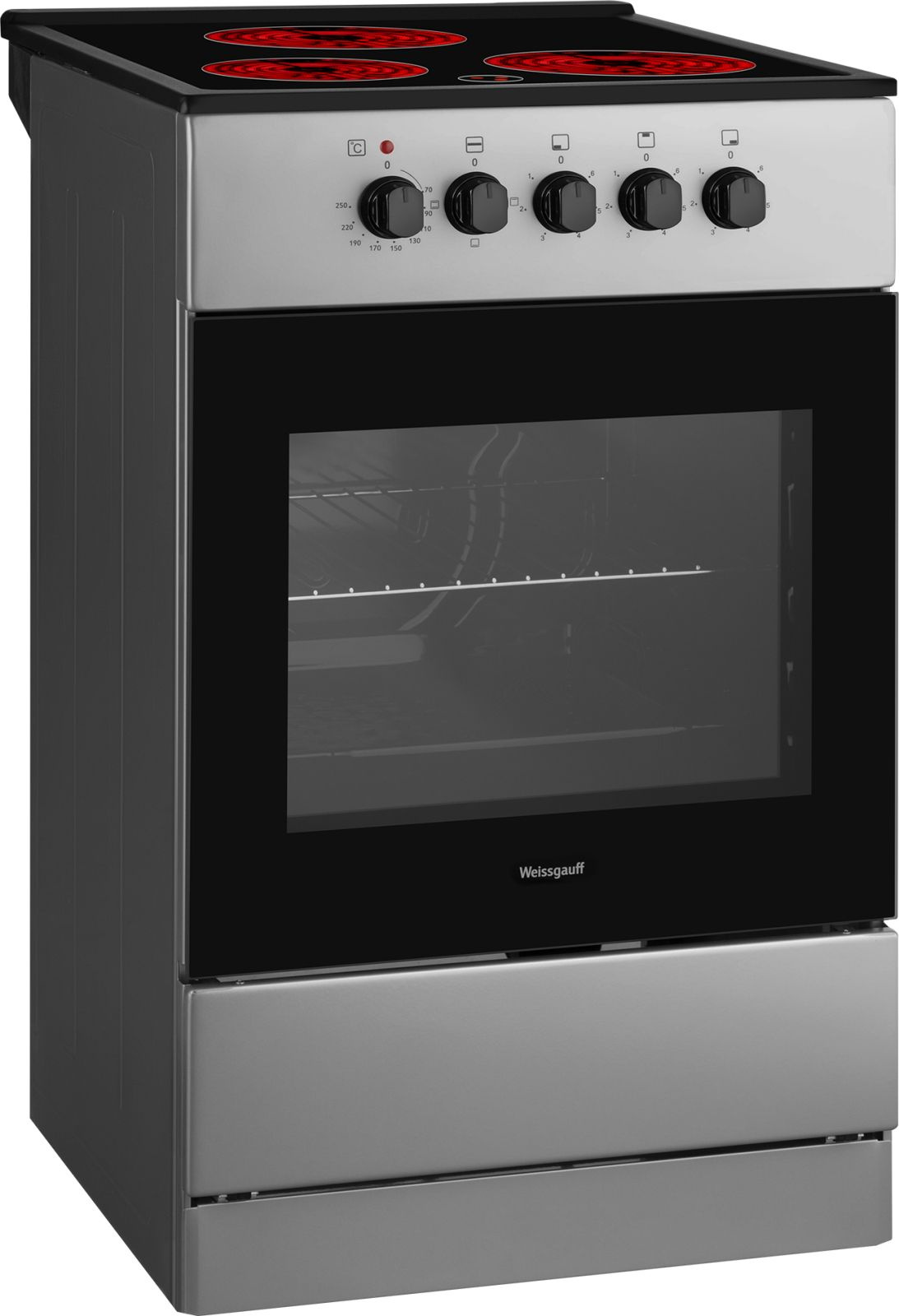 Плита Электрическая Weissgauff WES E2V05 S, фото 3