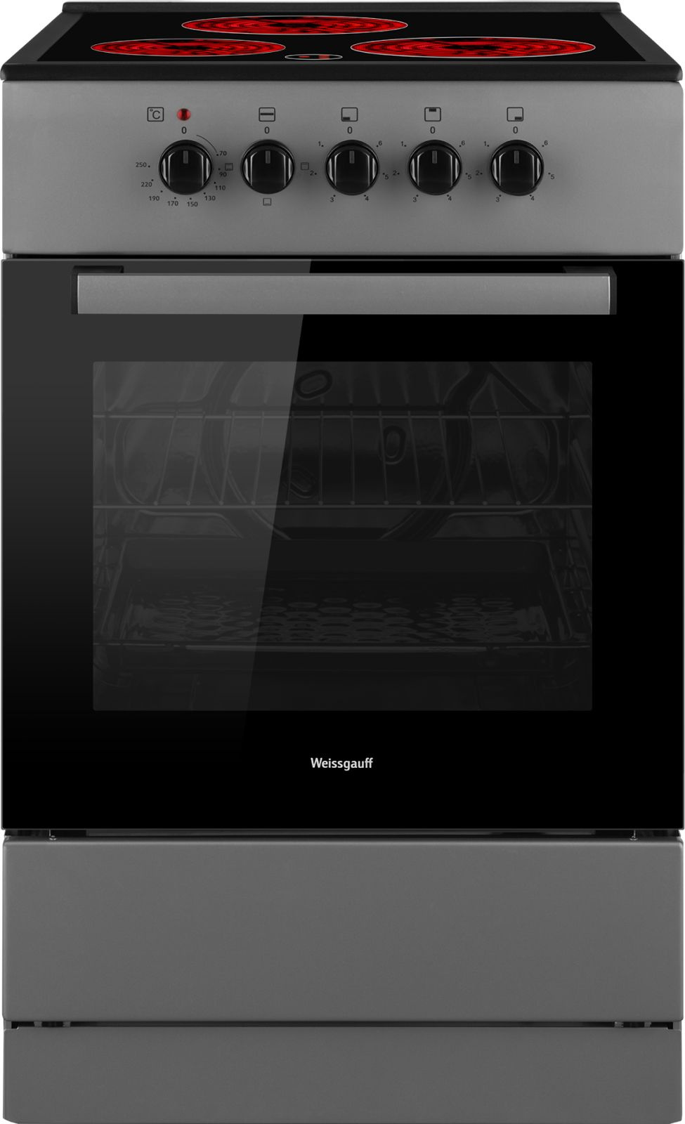 Плита Электрическая Weissgauff WES E2V05 S, превью предыдущего фото