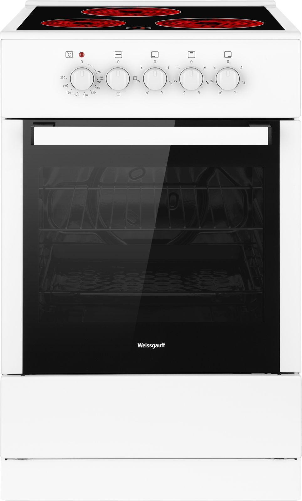 Плита Электрическая Weissgauff WES E2V05 W, превью следующего фото
