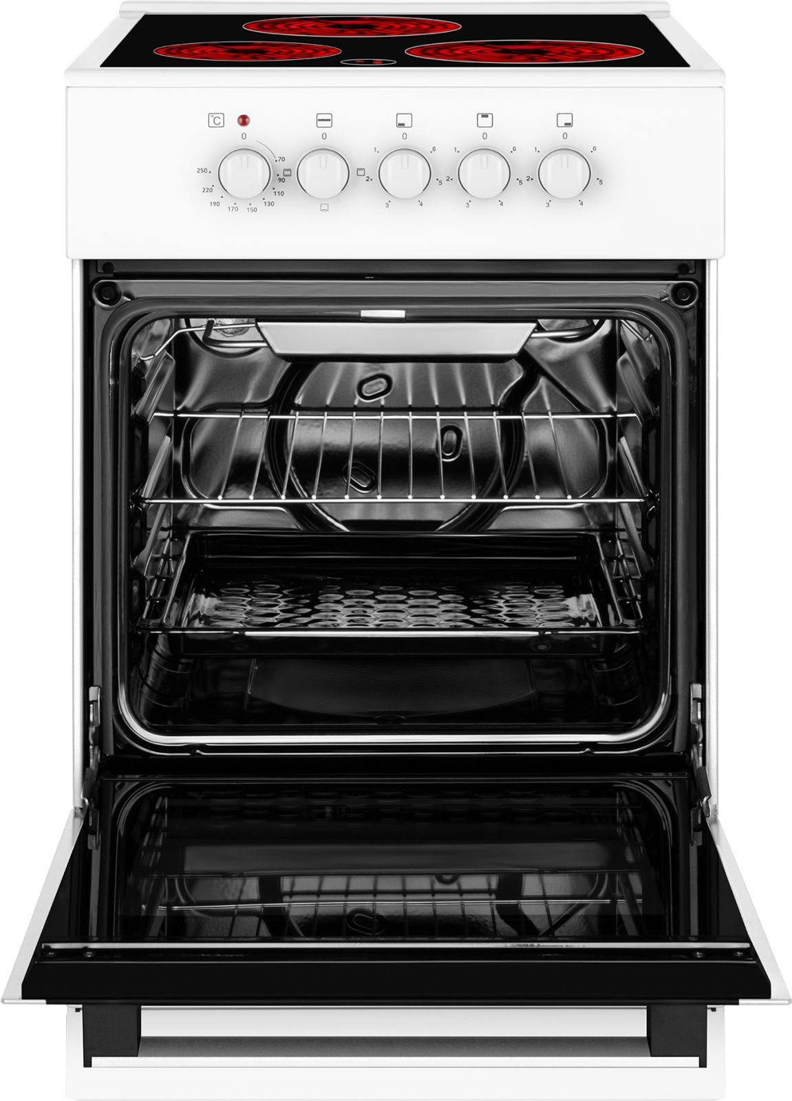 Плита Электрическая Weissgauff WES E2V05 W, фото 8