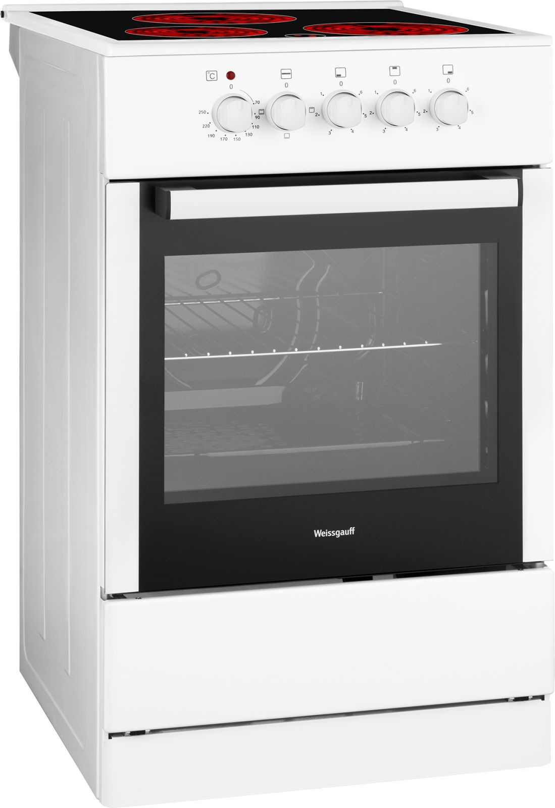 Плита Электрическая Weissgauff WES E2V05 W, превью предыдущего фото