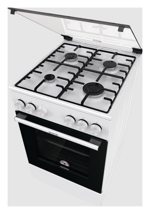 Плита Газовая Gorenje GG5A10WH, фото 6
