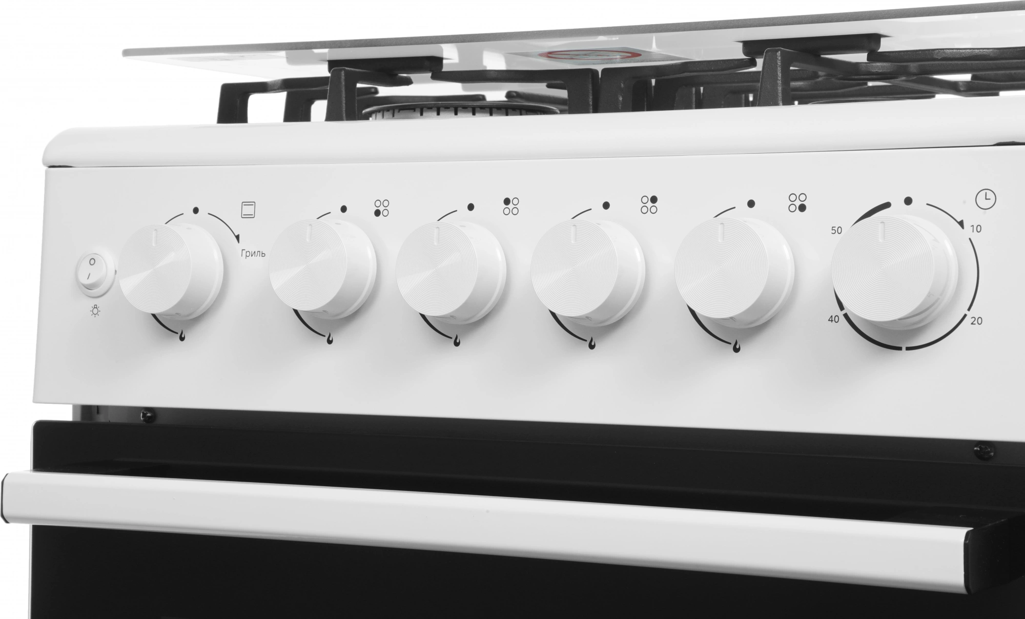 Плита Газовая Midea MFO-M4G20T0E(WH), фото 14