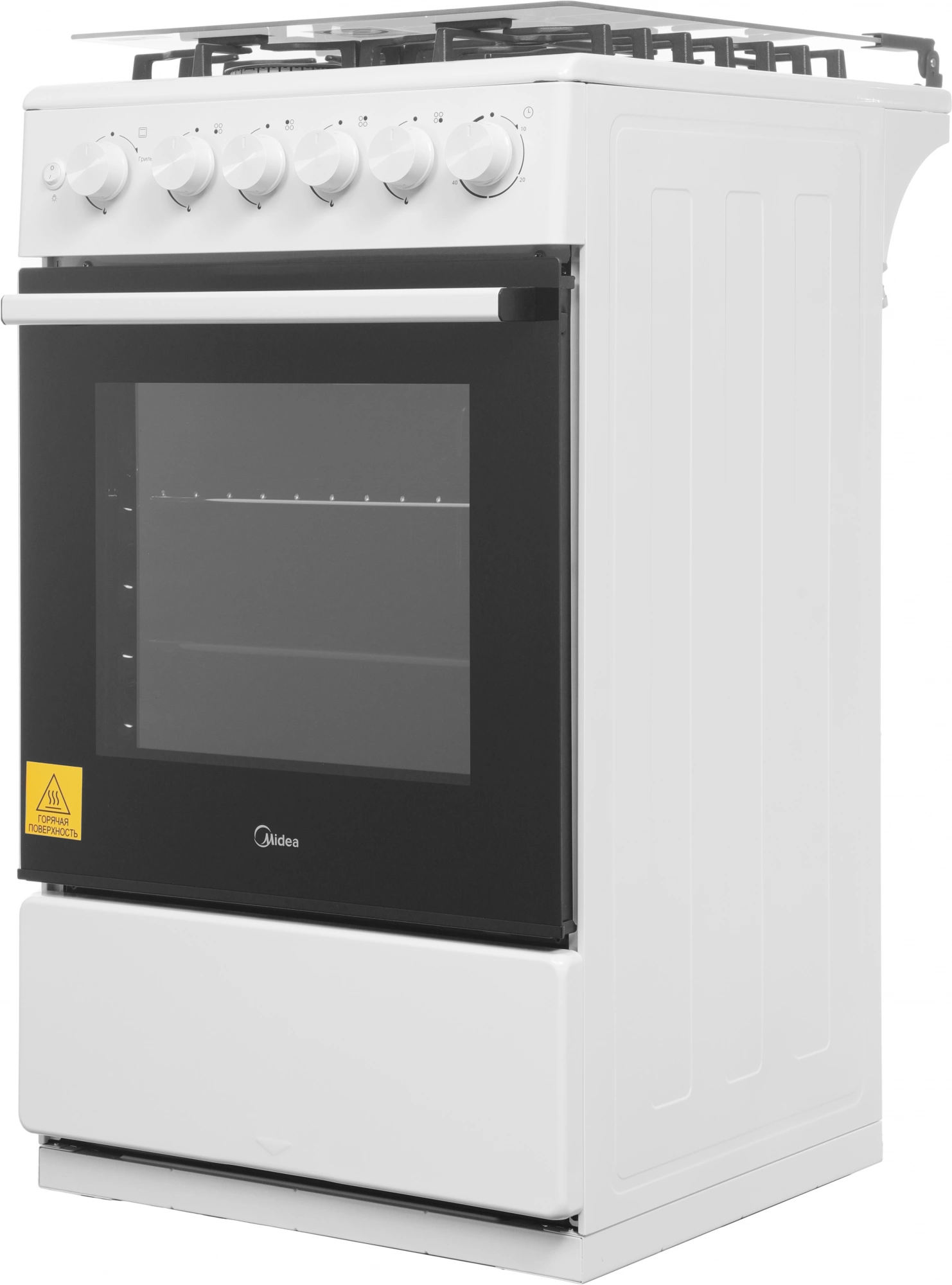 Плита Газовая Midea MFO-M4G20T0E(WH), фото 5
