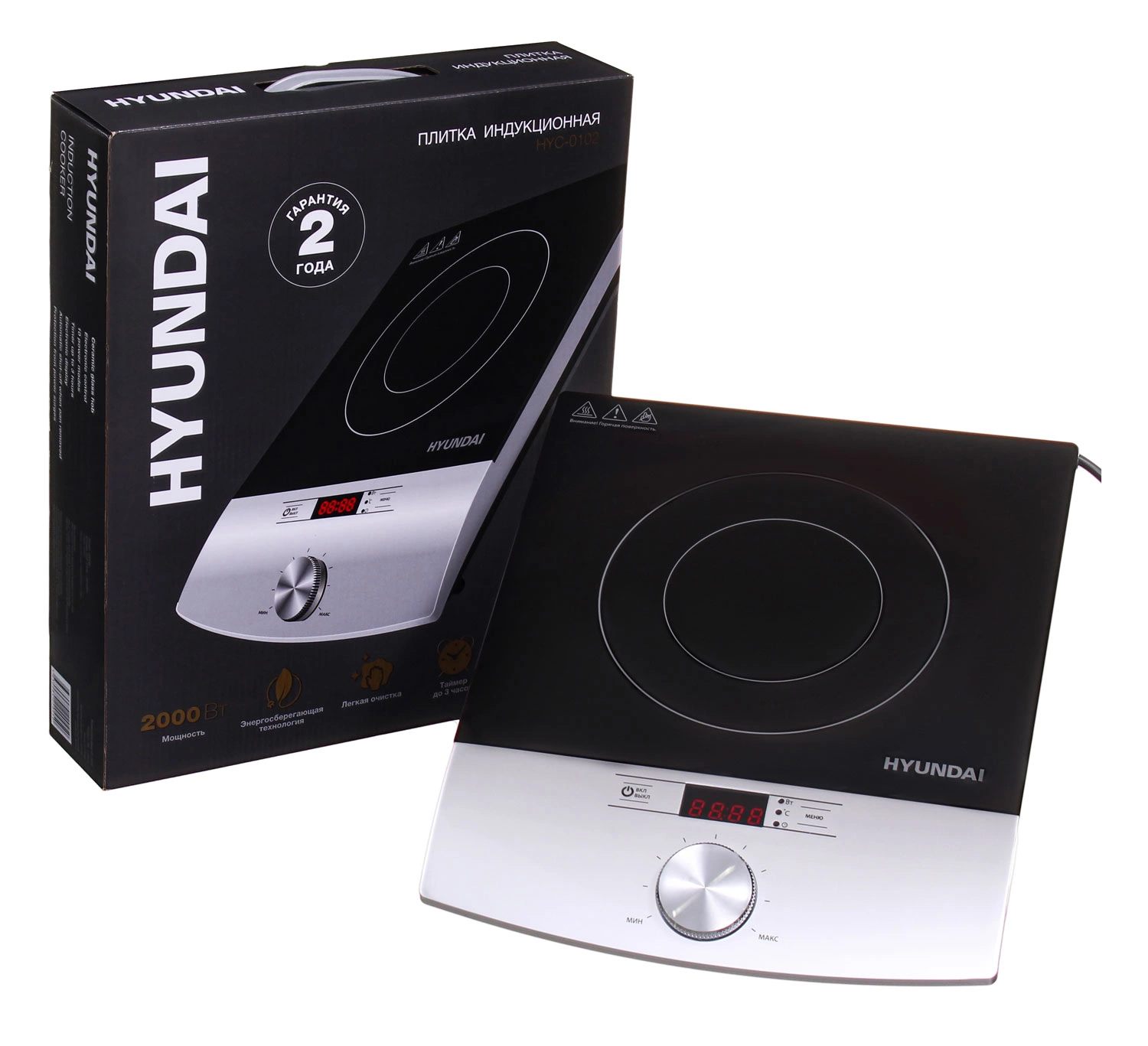 Плита Индукционная Hyundai HYC-0102, фото 25