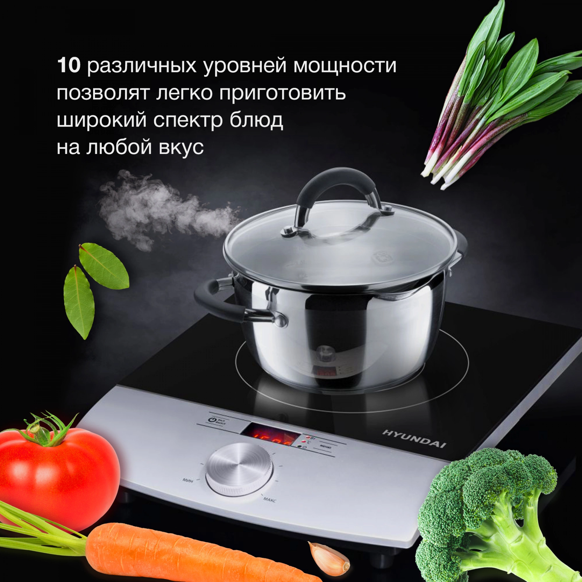 Плита Индукционная Hyundai HYC-0102, фото 27