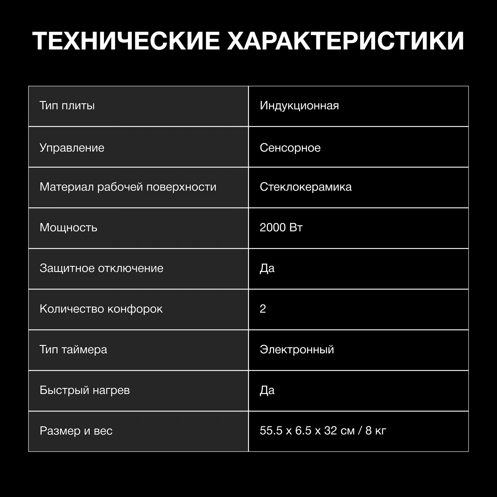 Плита Индукционная Hyundai HYC-0108, фото 25