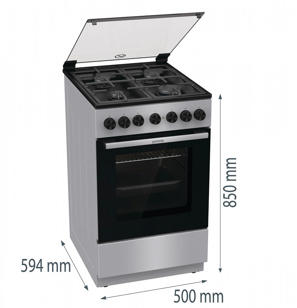 Плита Комбинированная Gorenje GK5B44SF, фото 9