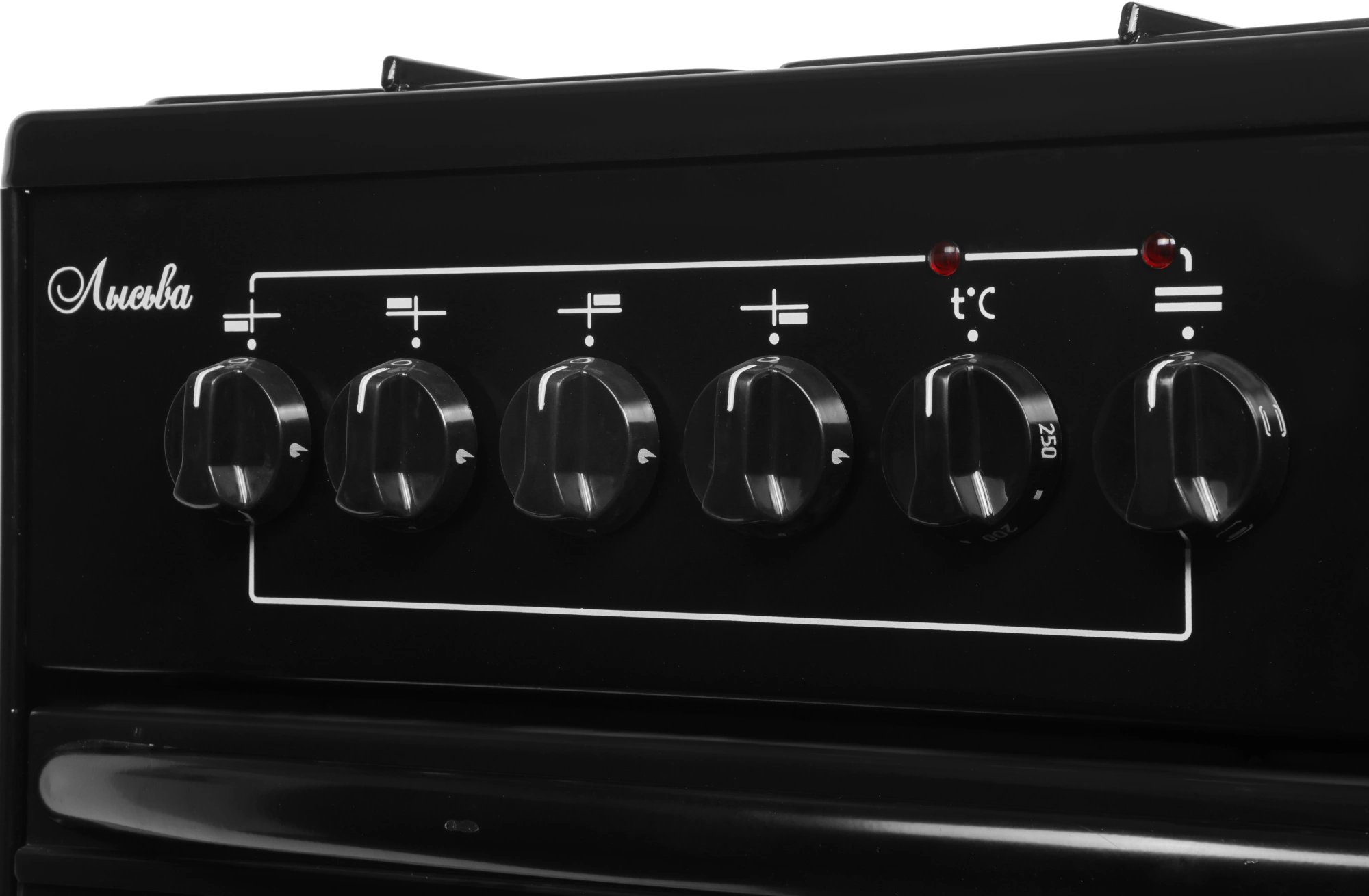 Плита Комбинированная Лысьва ЭГ 401-2у черный, фото 11