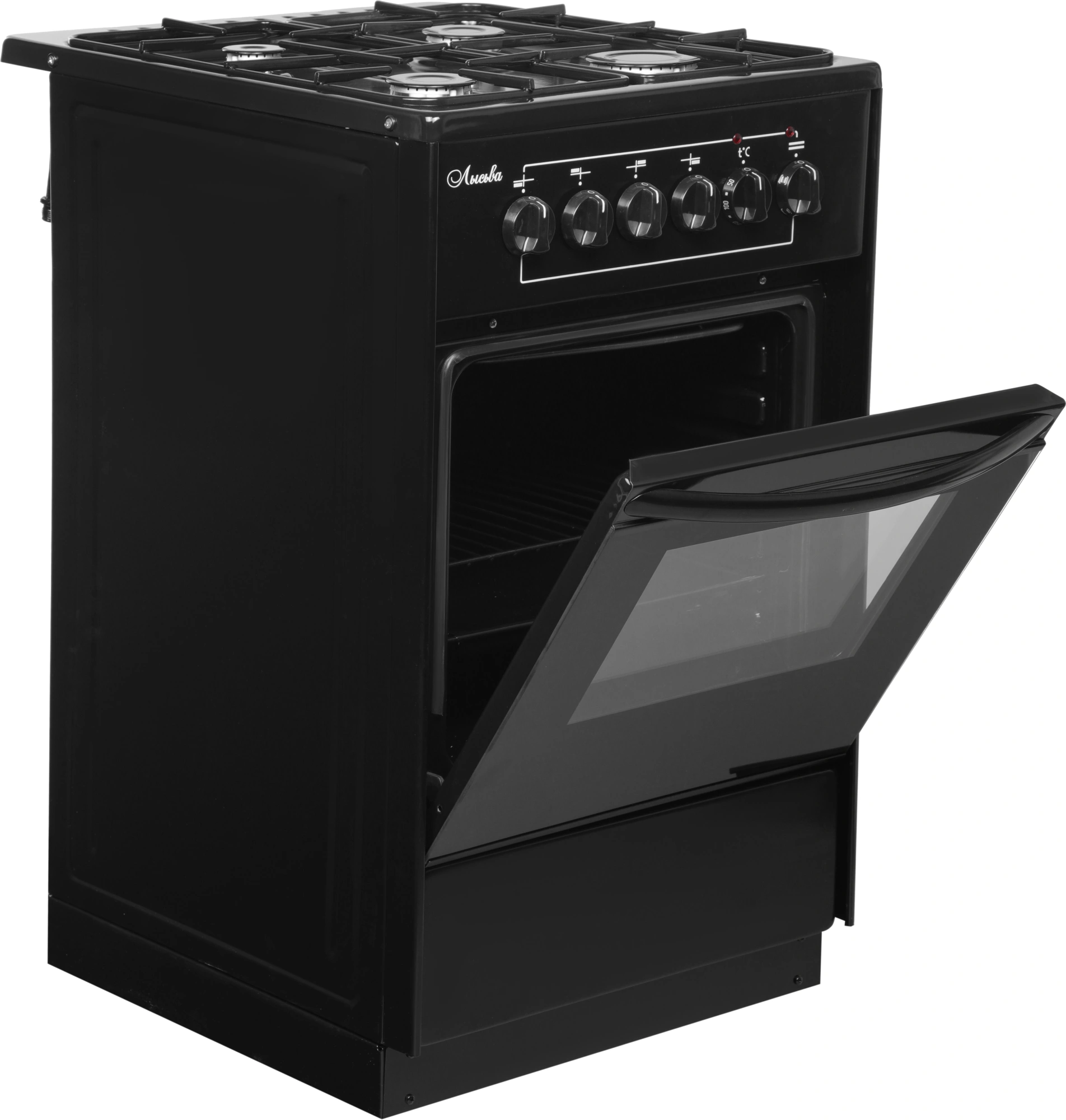 Плита Комбинированная Лысьва ЭГ 401-2у черный, фото 19