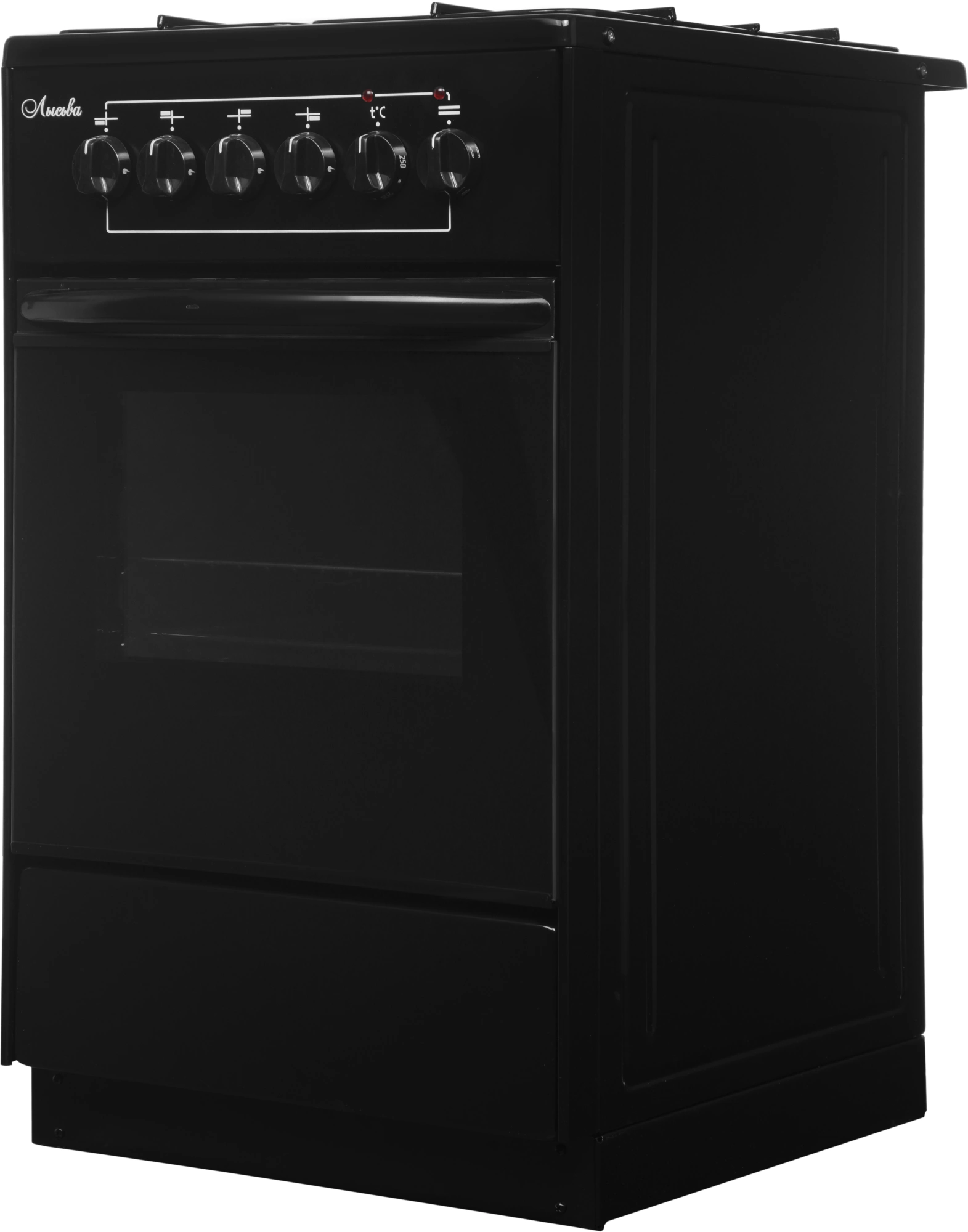 Плита Комбинированная Лысьва ЭГ 401-2у черный, фото 4