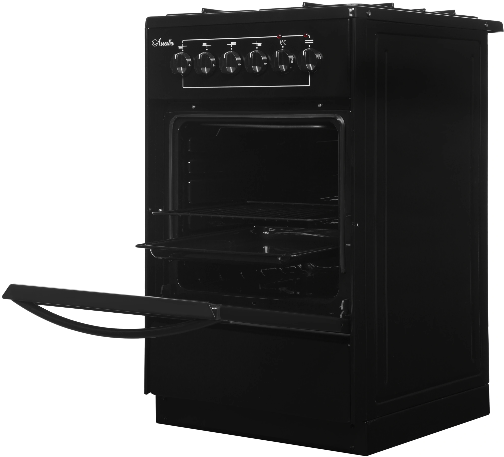 Плита Комбинированная Лысьва ЭГ 401-2у черный, фото 5