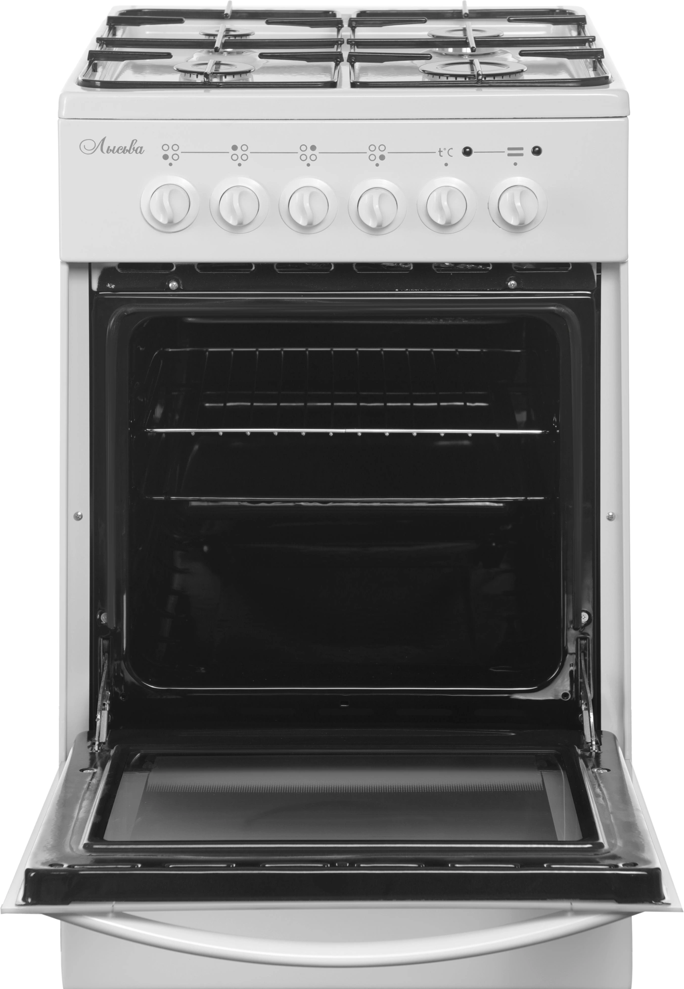 Плита Комбинированная Лысьва ЭГ 401 МС-2у белый без крышки, фото 3