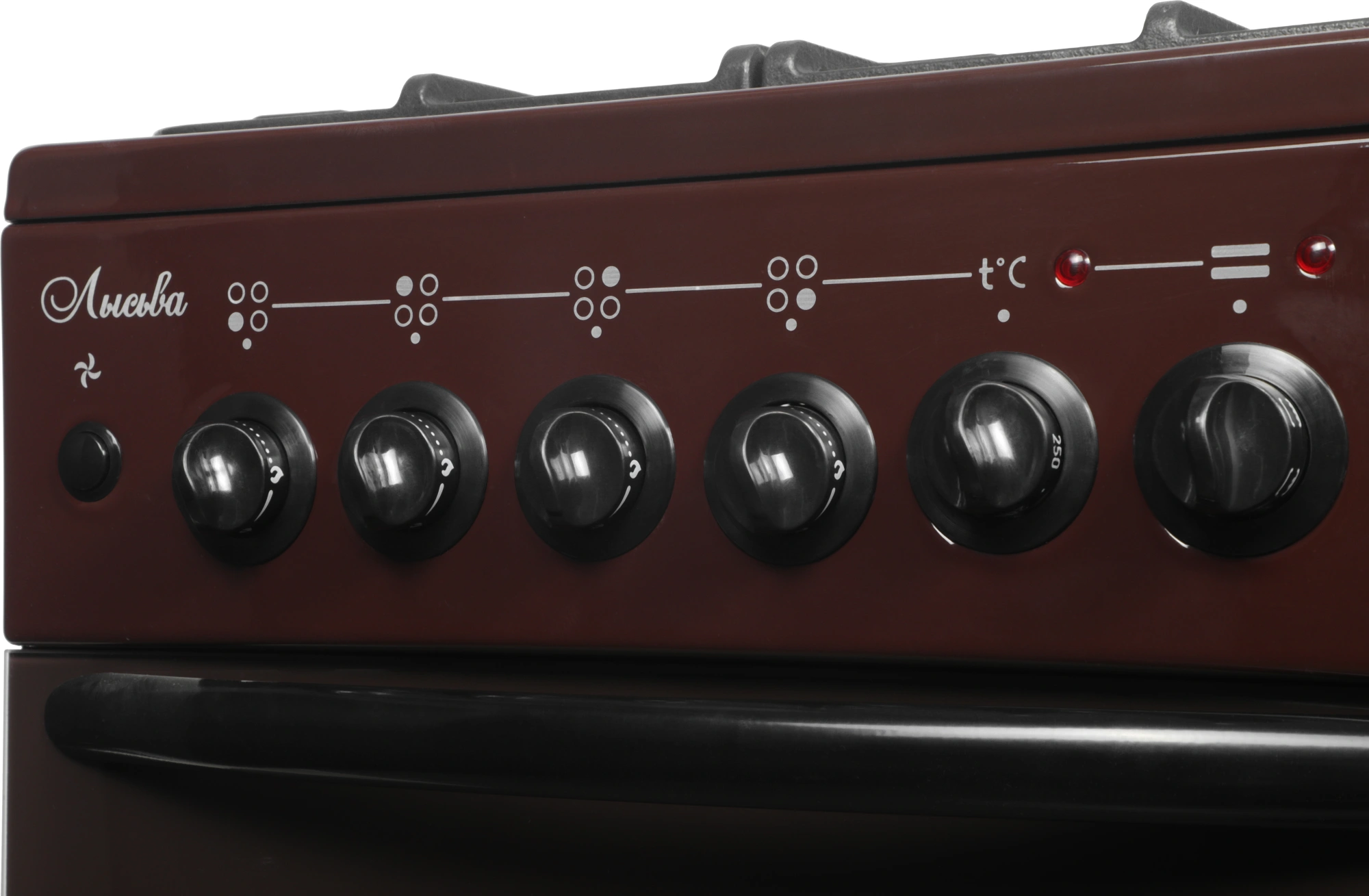 Плита Комбинированная Лысьва ЭГ 404 МС-2у коричневый, фото 13