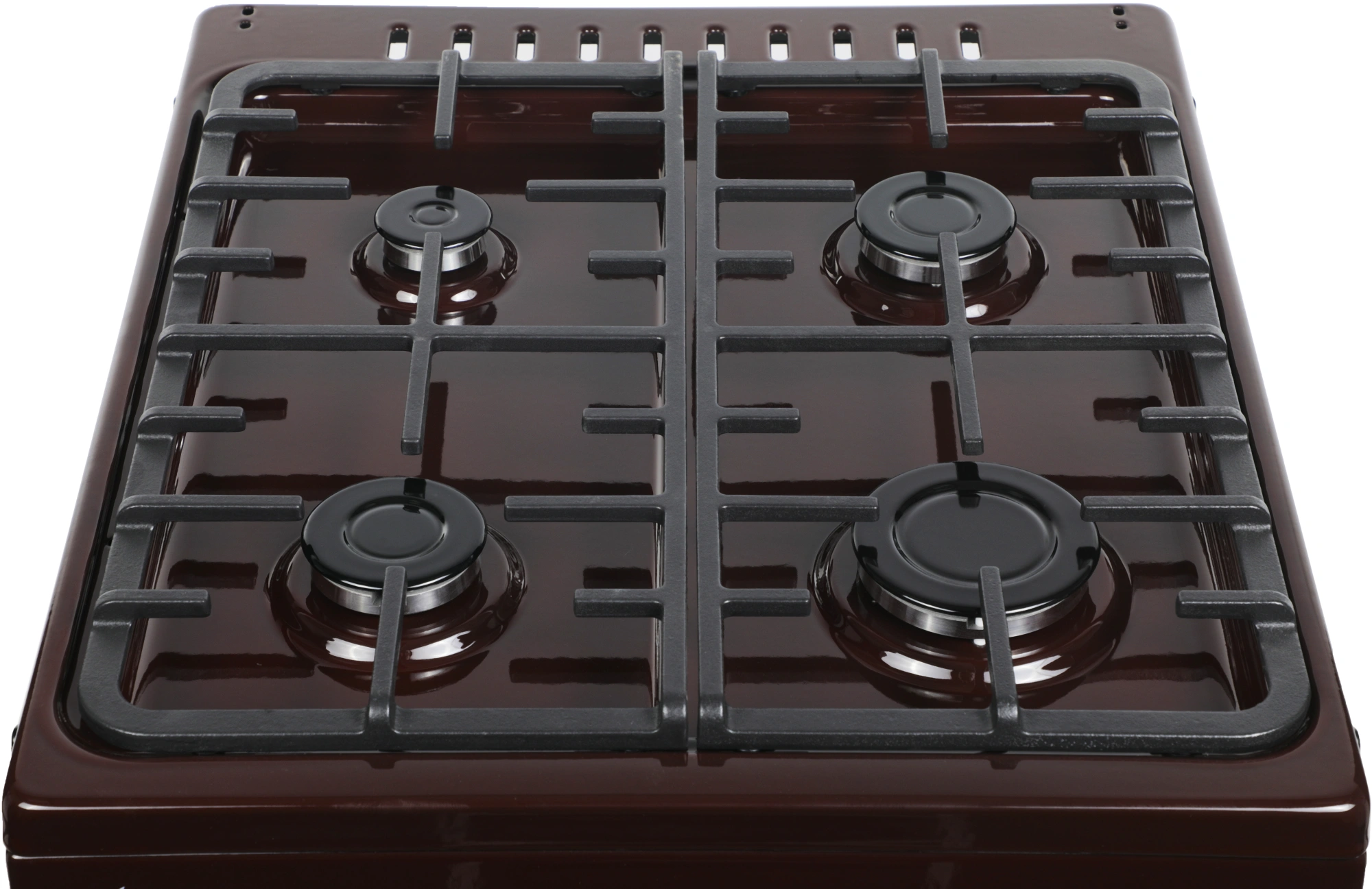 Плита Комбинированная Лысьва ЭГ 404 МС-2у коричневый, фото 4