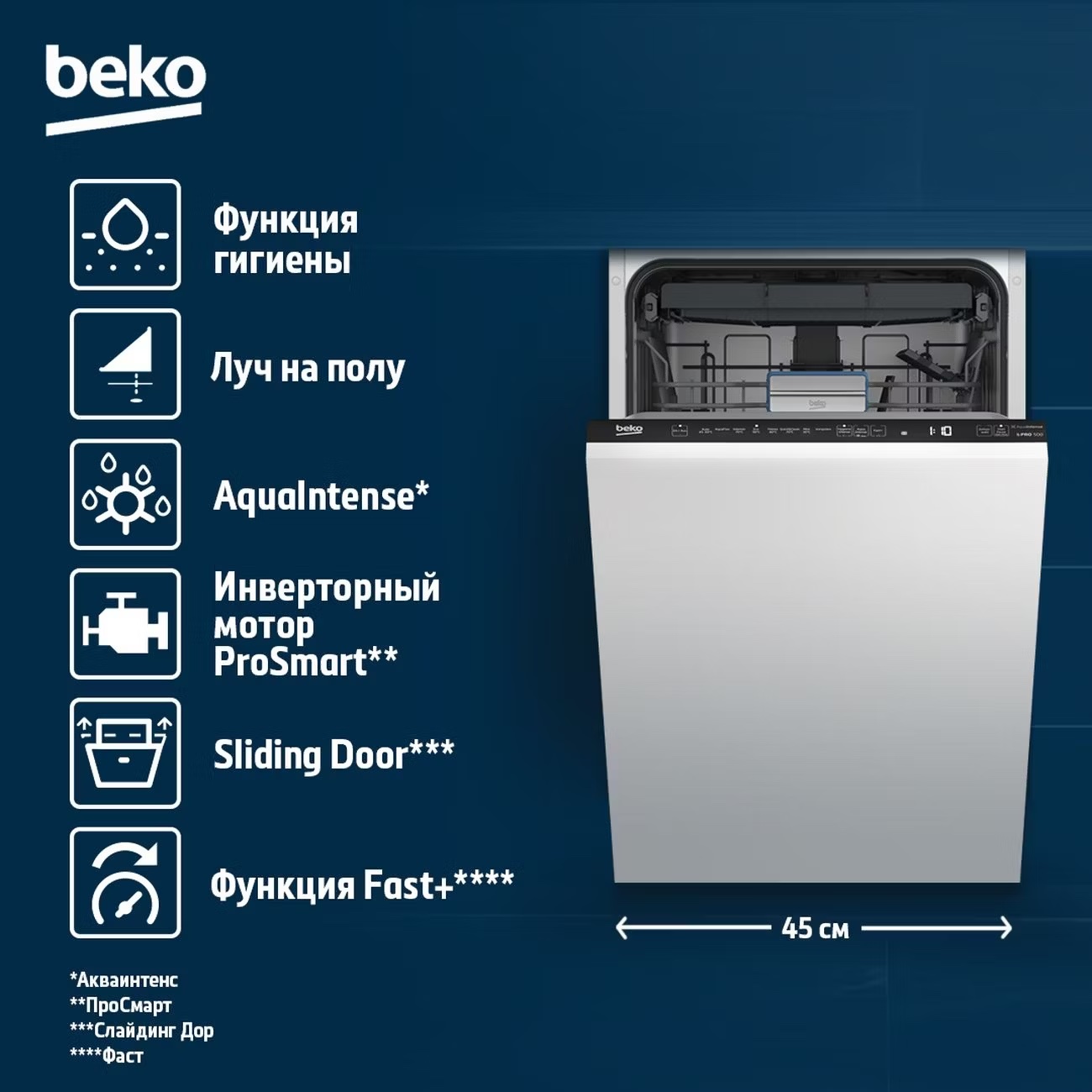 Посудомоечная машина Beko BDIS38121Q, фото 9