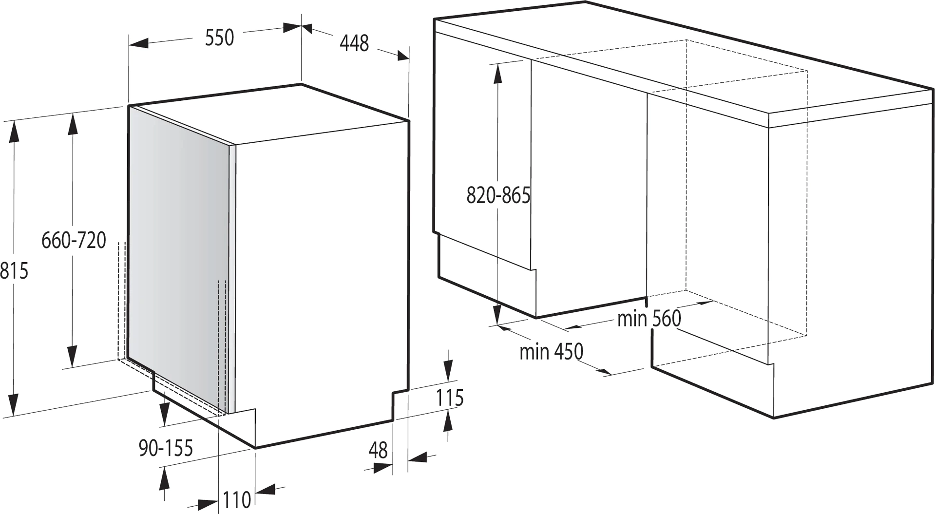 Посудомоечная машина Gorenje GV563E11, превью предыдущего фото