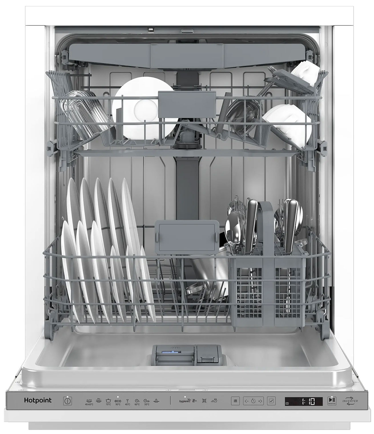 Посудомоечная машина HOTPOINT HI 5D84 DW, фото 4