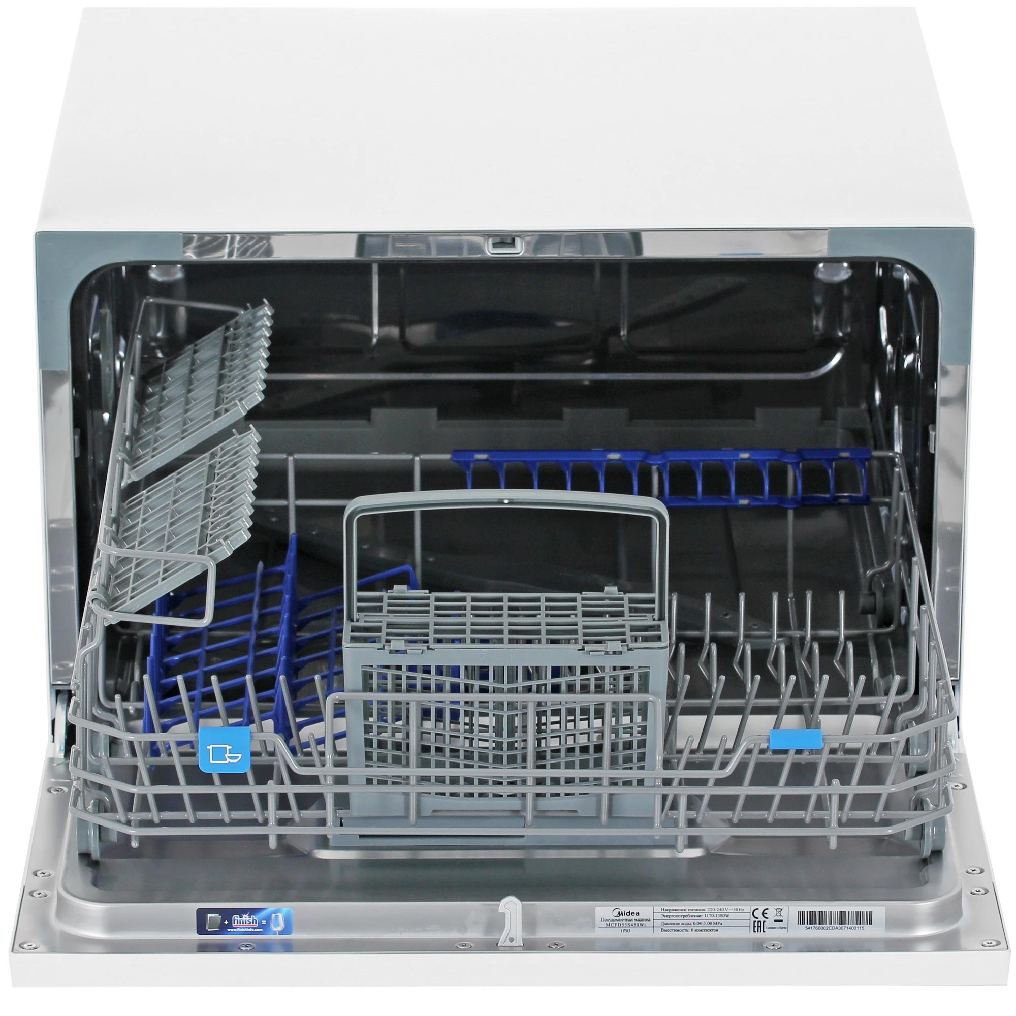Посудомоечная машина Midea MCFD55S450Wi, фото 9