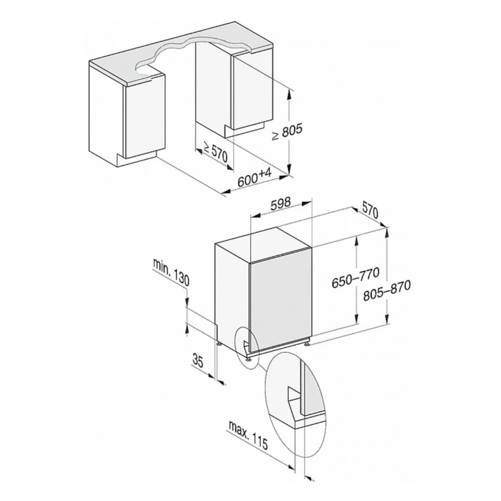 Посудомоечная машина MIELE G 7191 SCVI, фото 5