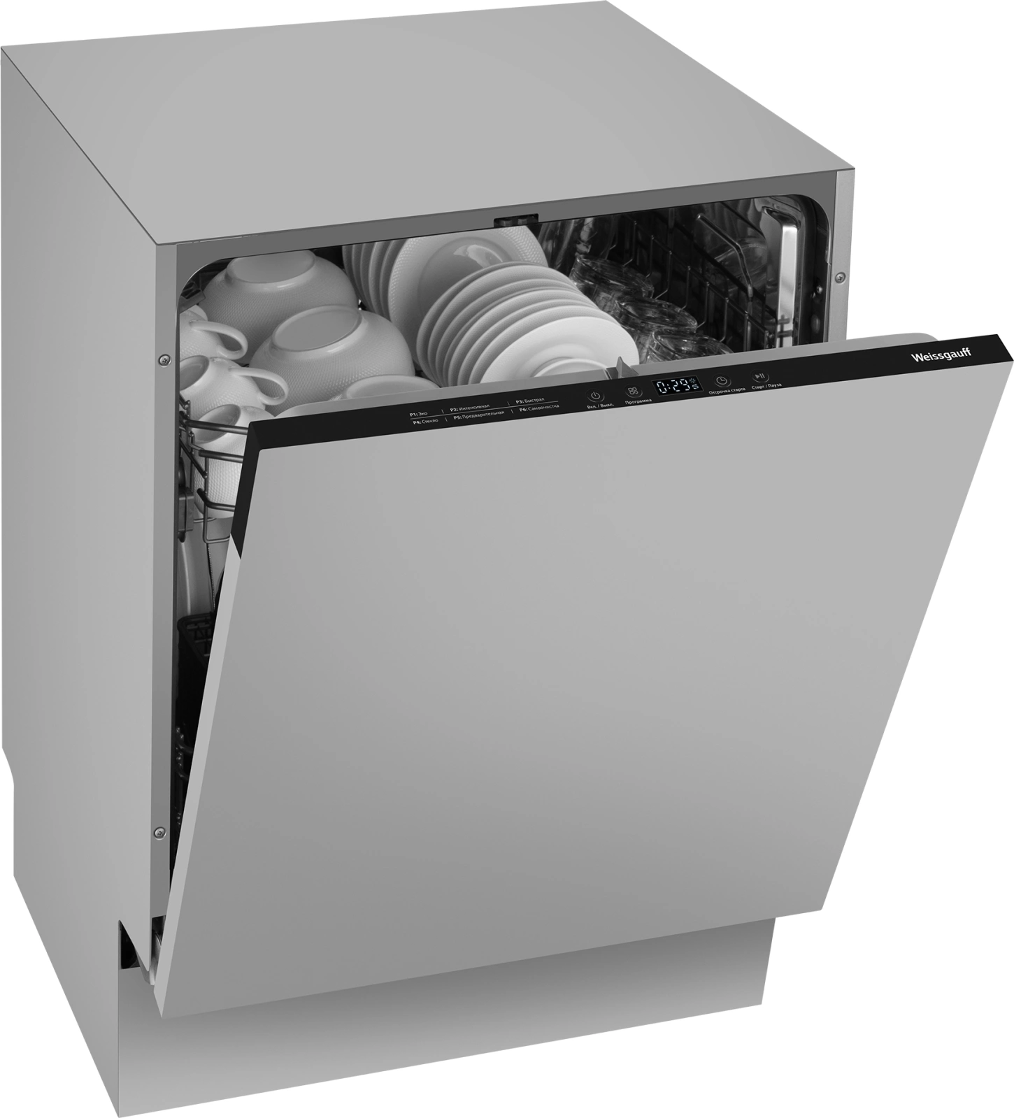 Посудомоечная машина Weissgauff BDW 6026 Inverter Infolight, фото 6