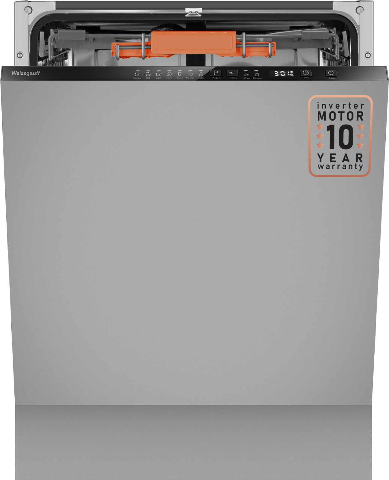 Посудомоечная машина Weissgauff BDW 6037 Inverter AutoOpen Infolight, фото 2