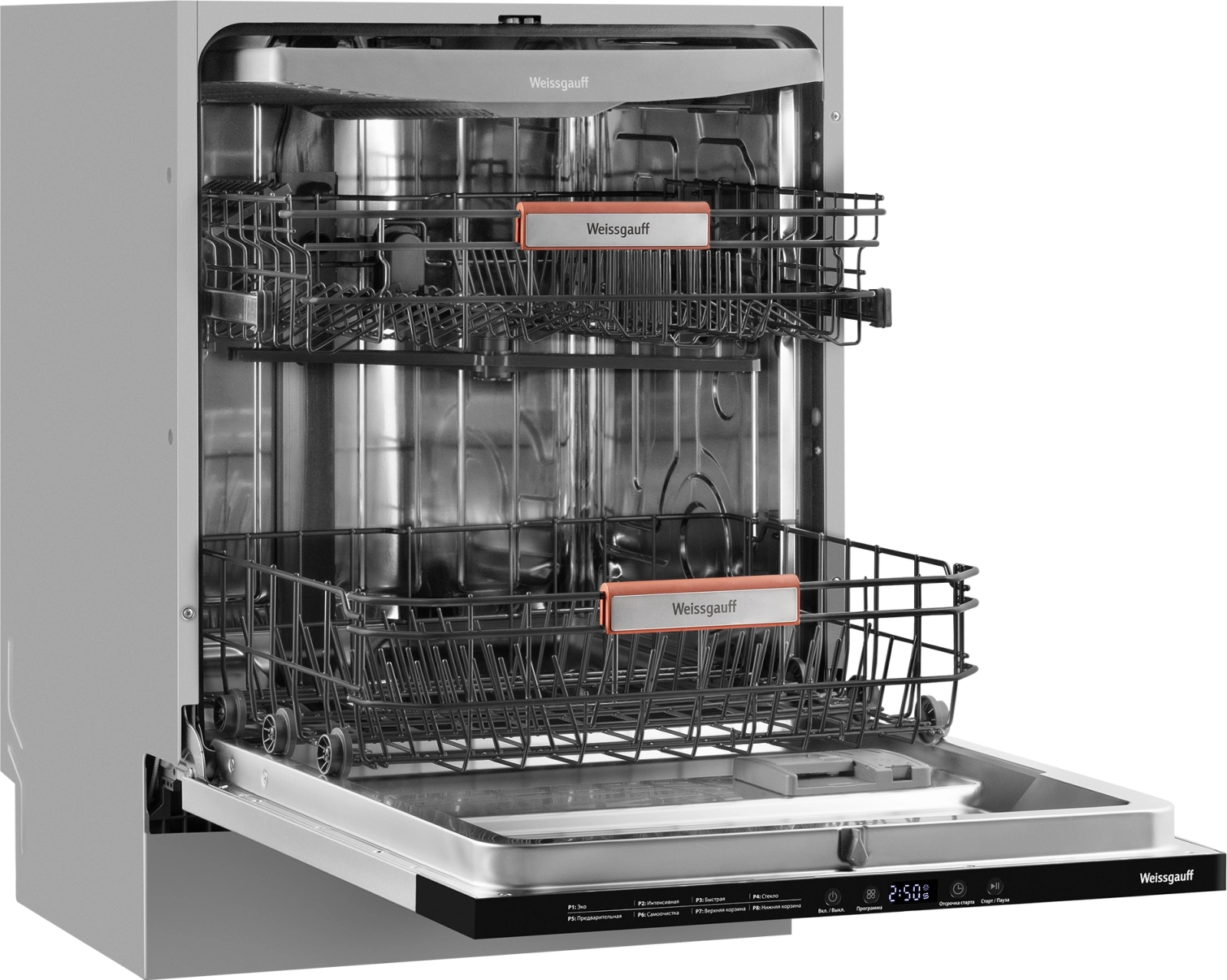 Посудомоечная машина Weissgauff BDW 6038 D Autoopen, фото 6