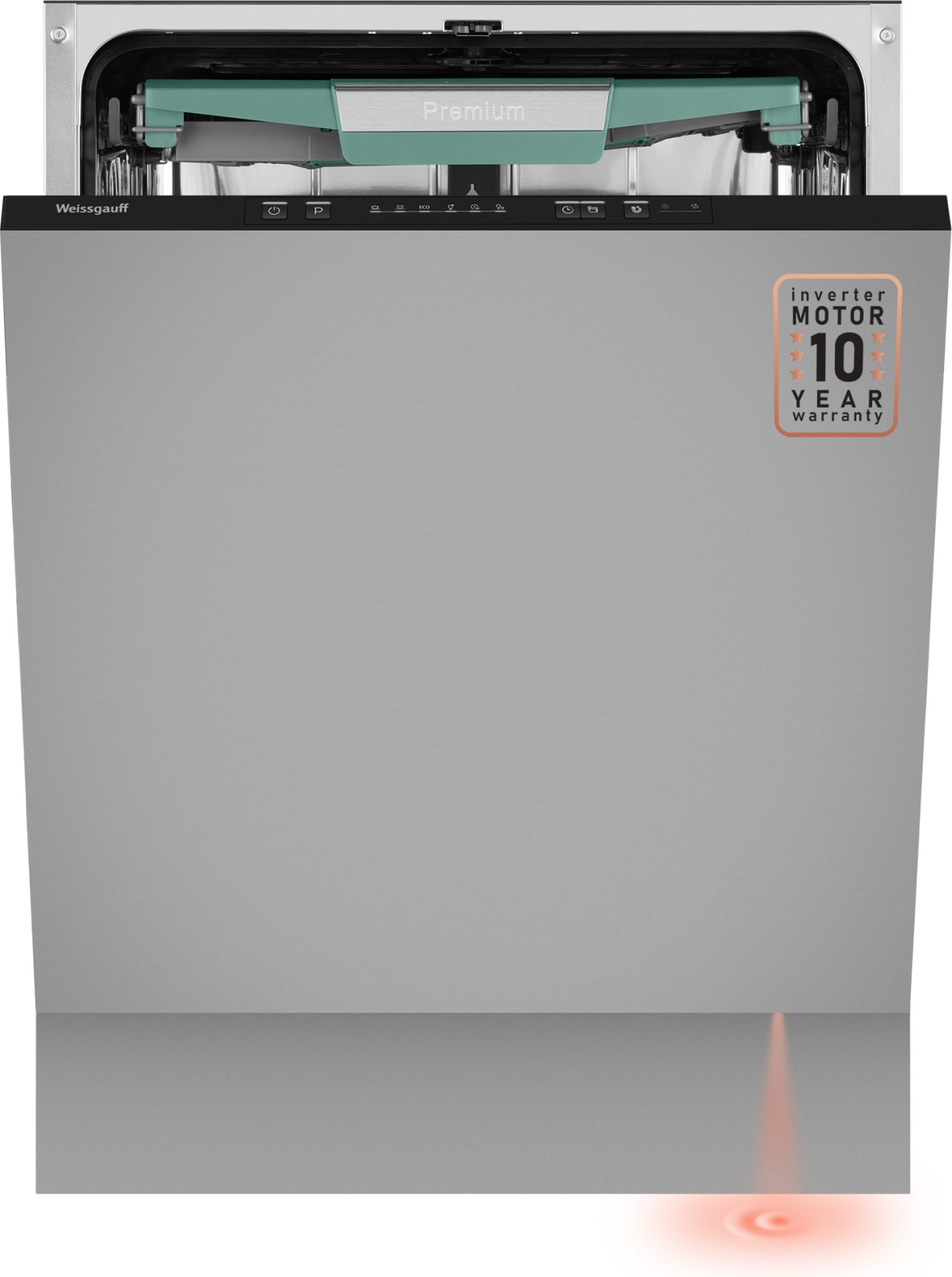 Посудомоечная машина Weissgauff BDW 6136 D Inverter AutoOpen Infolight, фото 2