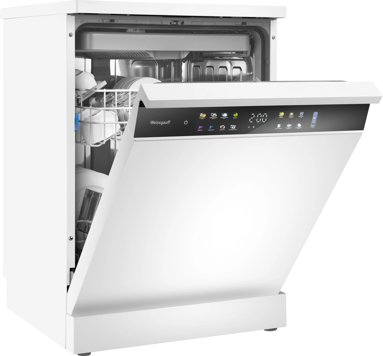 Посудомоечная машина Weissgauff DW 6039 Touch Dual Wash, фото 16